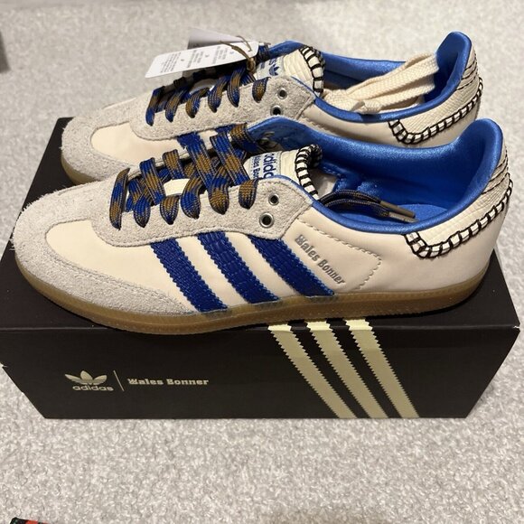🪺ADIDAS SAMBA NYLON WALES BONNER WONDER CLAY ROYAL - Picture 4 of 6